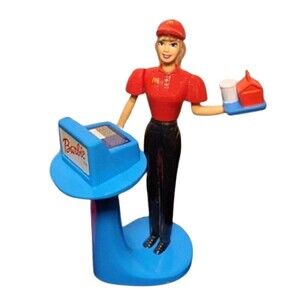 McDONALDS CREW BARBIE Figure Vintage Collectible McDonald’s Toy #10 New 2000